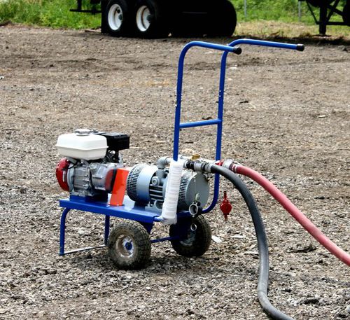 Air compressor - GAST 6066 - Matjack/ Indianapolis Industrial Products Inc - with combustion engine / on casters / industrial