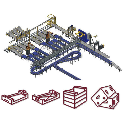 Palletizing robot - IPLA - articulated / transfer