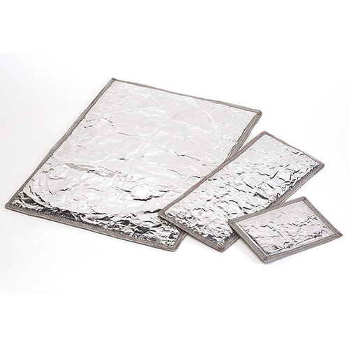 Thermal protection sleeve - Ningguo BST Thermal Products Co.,Ltd - flat / for cables / metal