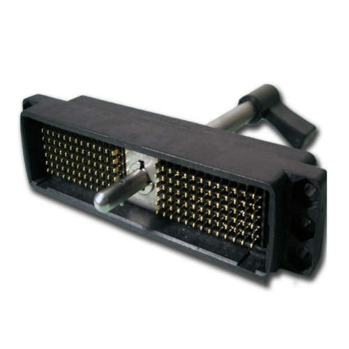 ZIF connector DL series ITT Cannon PCB / rectangular / dip solder