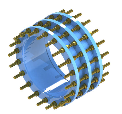 Dismantling bushing - SBJP - STF FILTERS - carbon steel / epoxy / bar
