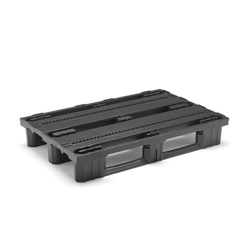 Recycled plastic pallet - SMART MAX 1208-O3 - NAECO PACKAGING - Euro / storage / transport
