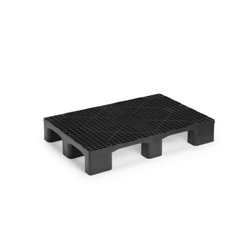 Recycled plastic pallet - LOGIC 1208-G9 - NAECO PACKAGING - Euro / handling / transport