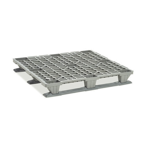 Recycled plastic pallet - BASIC 1210-O3 - NAECO PACKAGING - storage / transport / handling
