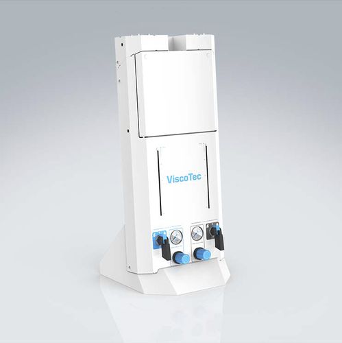 Cartridge emptying system - vipro-FEED DC - ViscoTec Pumpen- u. Dosiertechnik GmbH - for highly viscous products / for medium-viscosity products / for liquids