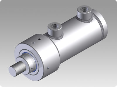 Hydraulic cylinder - max. 210 bar | MDR - CMB Cilindri - double-acting / welded