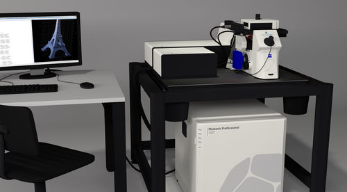 3D photolithography system - Nanoscribe