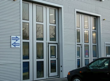 Folding door - PL3000 MAN - SACIL HLB - exterior / industrial