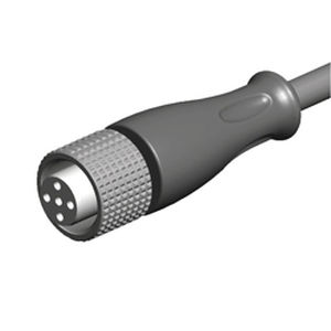 Electrical power supply connector - C12F4A2-10K-322 - MINTEC INDUSTRIALE - DIN / straight / circular