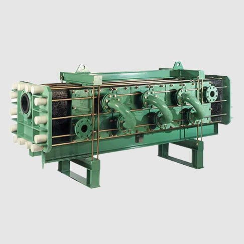 Plate heat exchanger - ESC - CEPIC - liquid/liquid / steel / graphite
