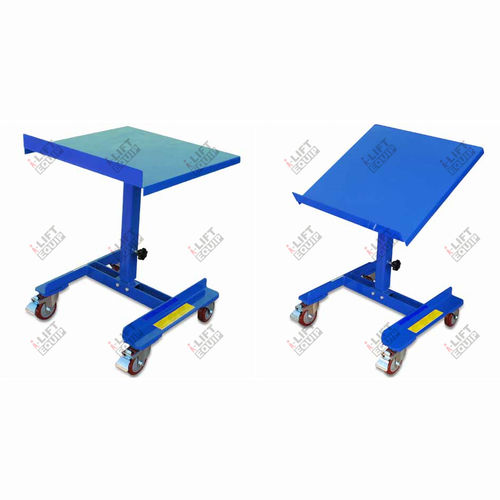 Column type lift table - TWS300 - i-lift Equipment Ltd. - hydraulic / mobile / tilting