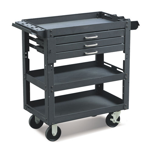 Storage cart - ME150 - i-lift Equipment Ltd. - plastic / 3 levels / multipurpose