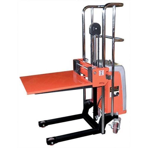 Semi-electric stacker truck - SEJ series - i-lift Equipment Ltd. - platform / 12 V / for warehouse