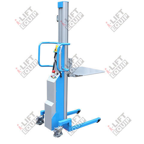 Semi-electric stacker truck - E500 - i-lift Equipment Ltd. - for industrial applications / for production / for hygienic applications