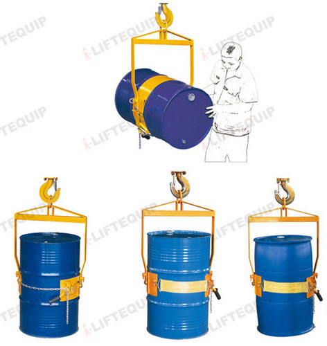 Manual tipping station -  LM800, LG800  - i-lift Equipment Ltd. - drum