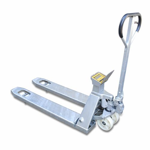 Hand pallet truck - ZFS20 series - i-lift Equipment Ltd. - scale / stainless steel