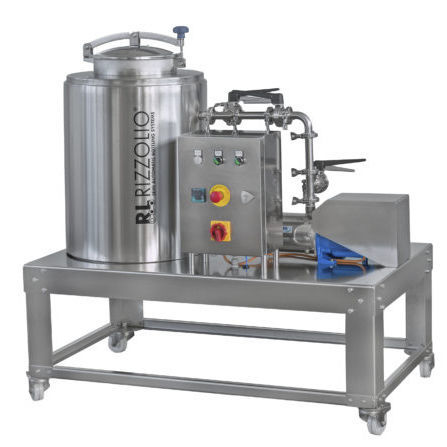 Water cleaning system - C.I.P - Rizzolio s.r.l - semi-automatic / stainless steel