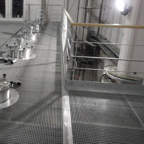 Aluminum grating - PRESS-LOCKED - JK TECHNIC - pressed / non-slip / building