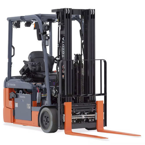 Electric forklift - 8FBE series - Toyota Industrial Equipment - ride-on / narrow-aisle / industrial