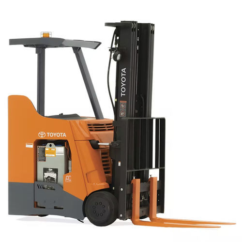 Electric forklift - SR1 series - Toyota Industrial Equipment - stand-on / narrow-aisle / handling