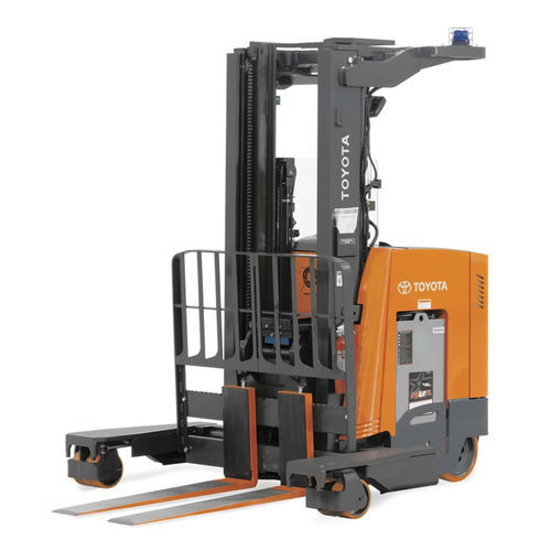Multi-directional reach truck - RF1-MD1X45 - Toyota Industrial Equipment - electric / stand-on / narrow-aisle
