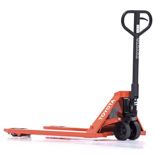 Hydraulic pallet truck - HPT28U - Toyota Industrial Equipment - hand / walk-behind / low-profile