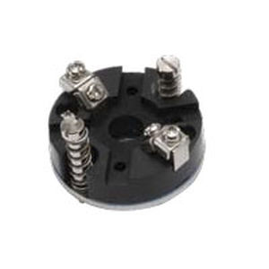 Panel-mount terminal block - DS series - Temperature Technology Ltd - screw connection / for temperature sensors / 3-pole