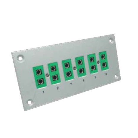 Panel connector - S-200-S series - Temperature Technology Ltd - data / IEC C7 / rectangular