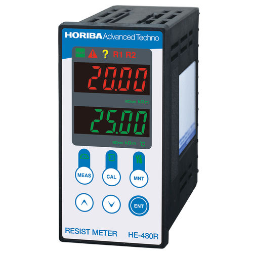 Temperature measuring instrument - HE-480R(W) - HORIBA STEC - resistivity / field / water