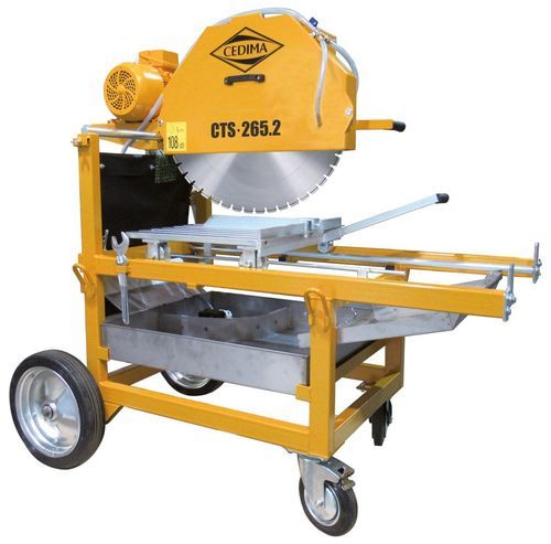 Circular saw - CTS-265.2 - CEDIMA GmbH - for stone and concrete / for masonry / with manual feed