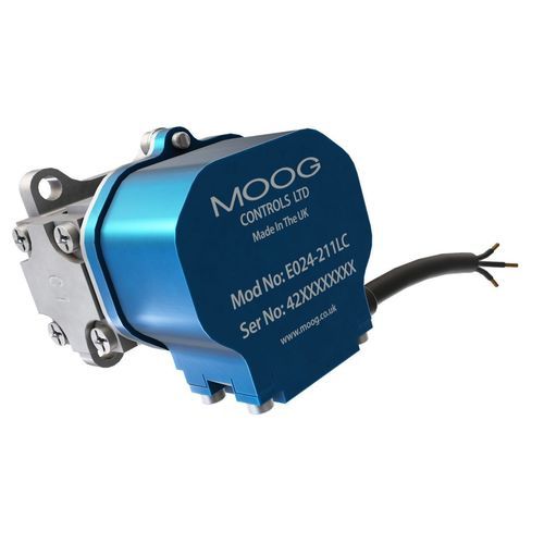 Spool hydraulic directional control valve - E024 - Moog GmbH - Niederlassung Memmingen - electrically-operated / solenoid-operated / electro-hydraulic