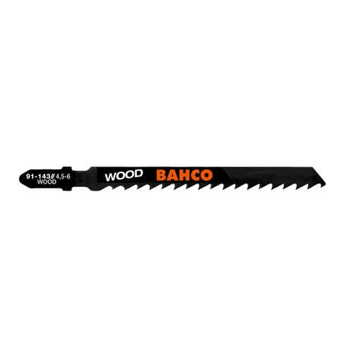 Jig saw blade - 91-W series - BAHCO - carbon steel / for wood