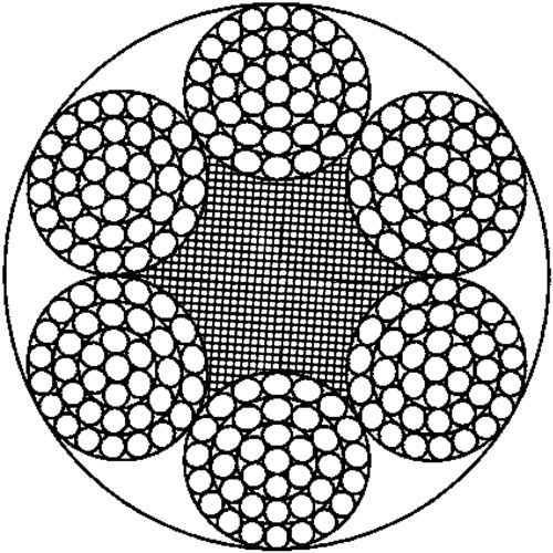 Galvanised steel wire rope - 6x37-FC, verzinkt - Carl Stahl Technocables GmbH
