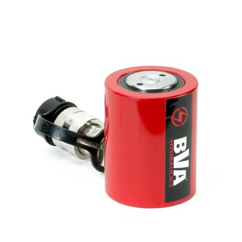 Hydraulic cylinder - HL1001 - BVA Hydraulics - piston / spring-return / steel