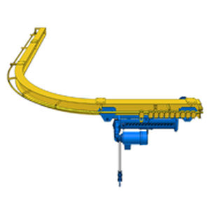 Electric chain hoist - Meloni Tecno-Handling s.r.l. - for materials handling / monorail trolley