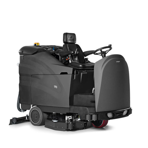 Ride-on scrubber-dryer - SMg series - Fimap - battery-powered