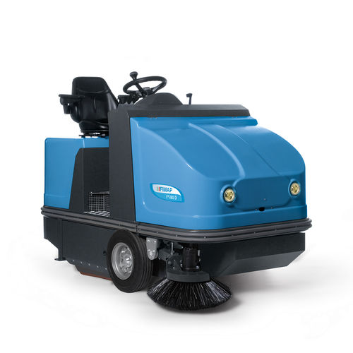 Ride-on sweeper - FS80-90-110 series - Fimap - diesel / gasoline / battery-powered