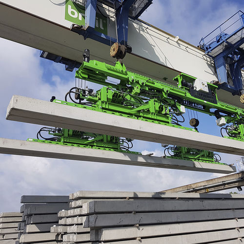 Heavy load vacuum lifting device - Aerolift Industrials B.V. - horizontal / electric