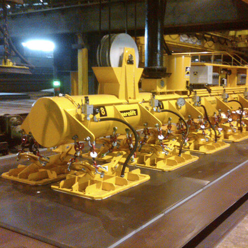 Sheet metal vacuum lifting device - Aerolift Industrials B.V. - for heavy loads / for overhead cranes / horizontal
