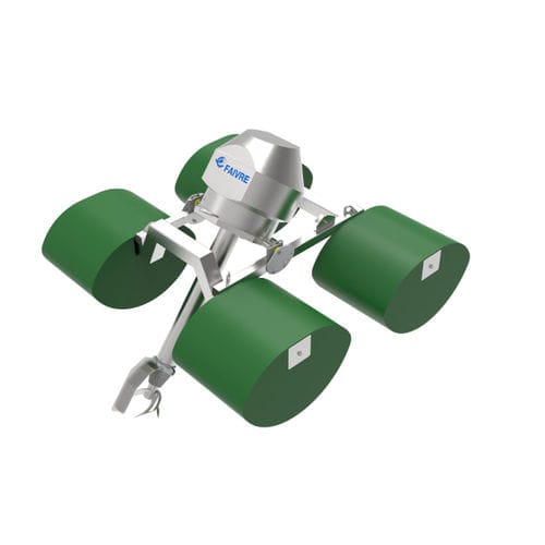 Wastewater treatment plant hydro-ejector - LOWPULSE - FAIVRE - for water treatment / stainless steel / float