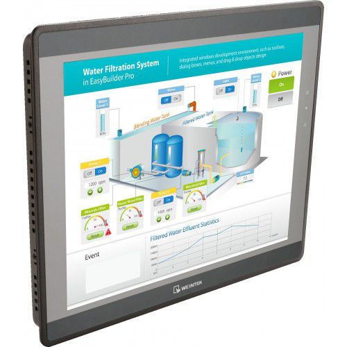 HMI terminal with touch screen - MT8150XE - NemaVision-iPC B.V. - panel-mount / 128 x 64 / RISC
