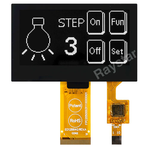 Capacitive touch screen display module - REX012864G-CTP - Raystar Optronics, Inc. - OLED / color / graphic