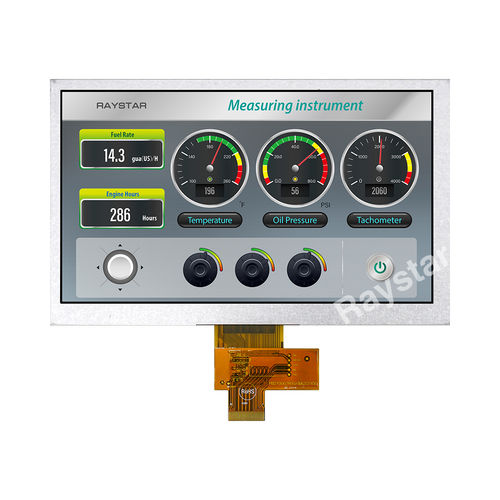 LED display module - RFH700A8-AYW-MNN - Raystar Optronics, Inc. - TFT LCD / IPS / color