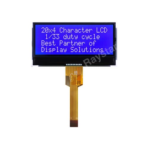 LCD display module - RX2004C - Raystar Optronics, Inc. - 20 x 4 / 4-line / built-in
