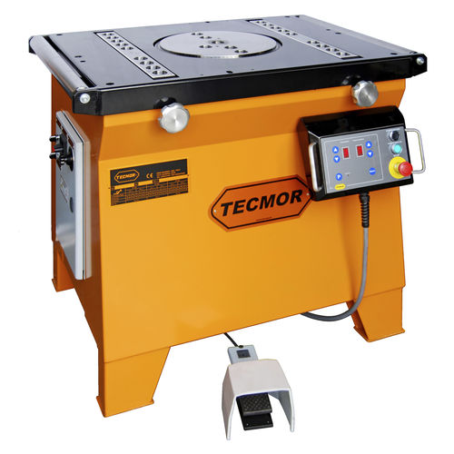 Electric bending machine - PF 48 S  - TECMOR S.R.L. - concrete reinforcement / automatic