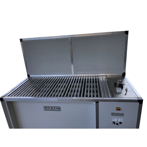 Wood dust downdraft table - M1-COMBI - Stucchi 1950 S.r.l. - for surface treatment / for general applications / for parts cleaning