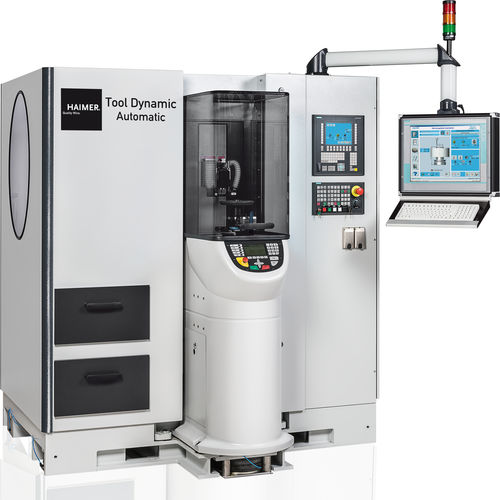 Vertical balancing machine - Tool Dynamic TD Automatic - HAIMER GmbH - dynamic / for cutting tools / automatic