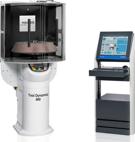 Vertical balancing machine - Tool Dynamic TD 800 - HAIMER GmbH - dynamic / for cutting tools