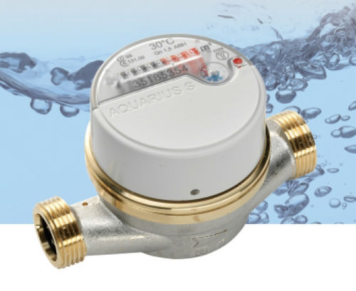 Analog water meter - AQUARIUS S, RS - DIEHL Metering - single-jet vane wheel