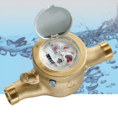 Wet dial water meter - CORONA MWI 109 - DIEHL Metering - multi-jet vane wheel / residential